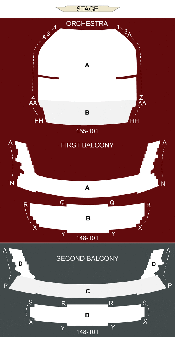 Bass Concert Hall, Austin, TX - Seating Chart & Stage - Austin Theater